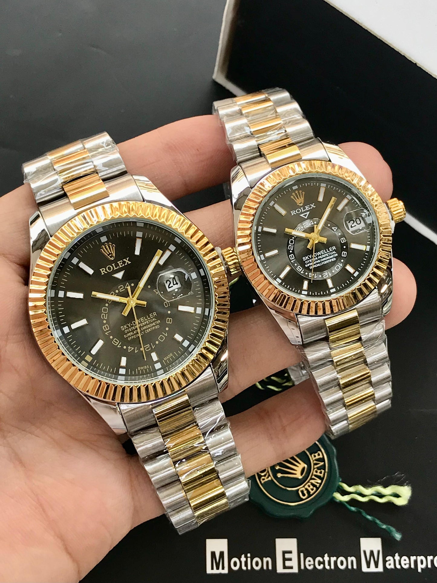 Rolex - Pair Watches - Two Tone