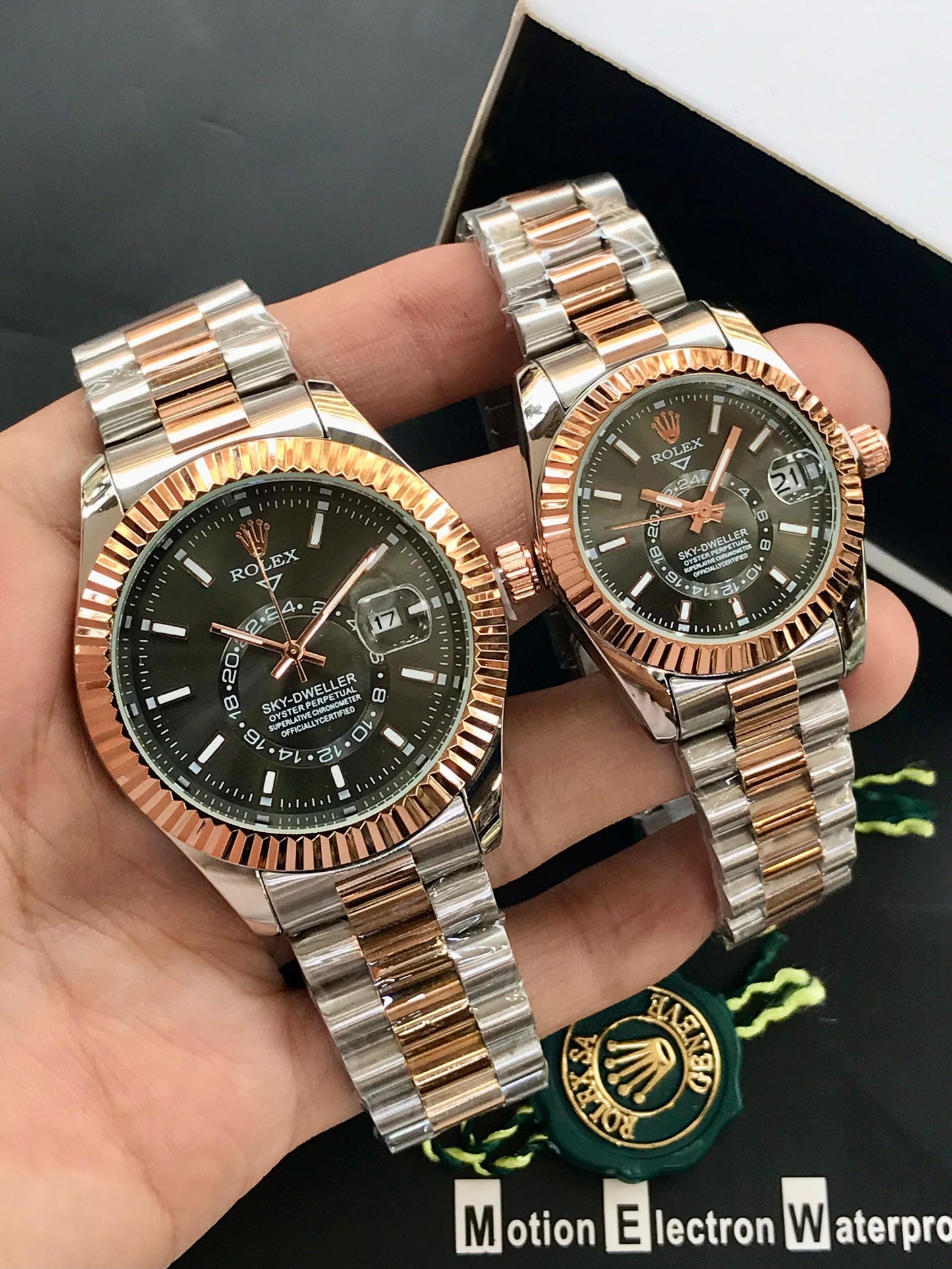 Rolex - Pair Watches - Two Tone