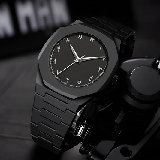 Black Arabic Aura Watch