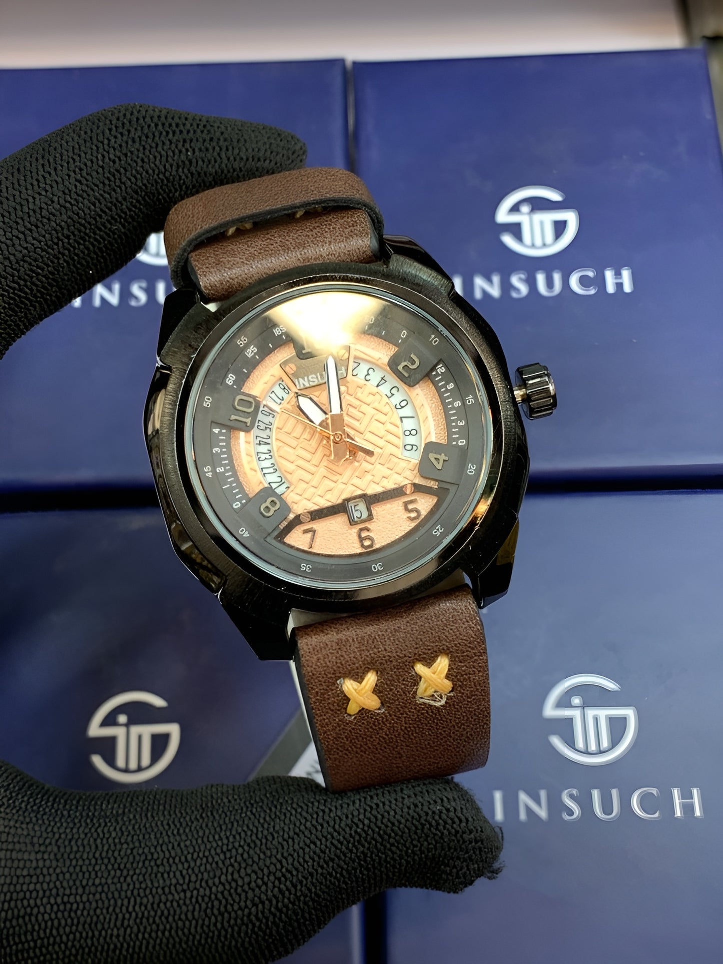 INSUCH - Brown Strap