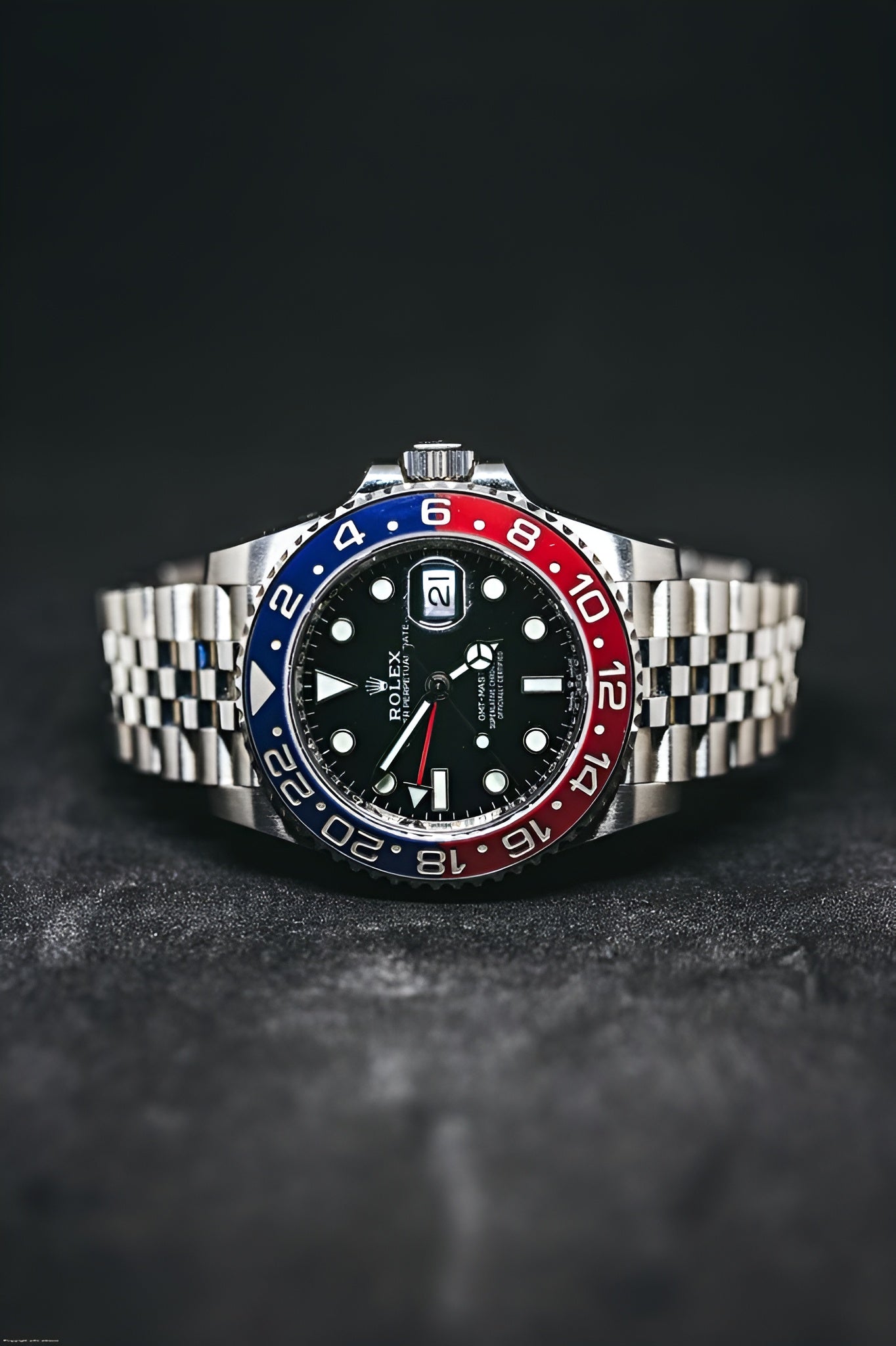 Rolex GMT Master II - Red Blue