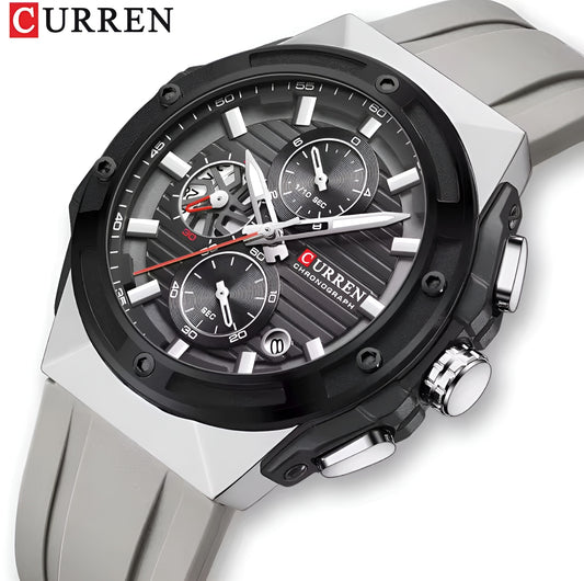 Curren Men's Strap Watch - Grey