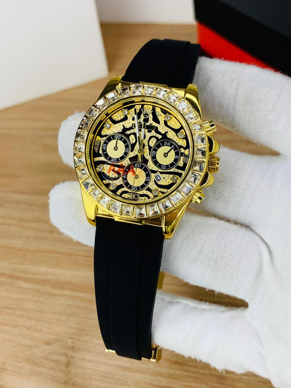 RLX - DAYTONA - STRAP - GOLDEN DIAL