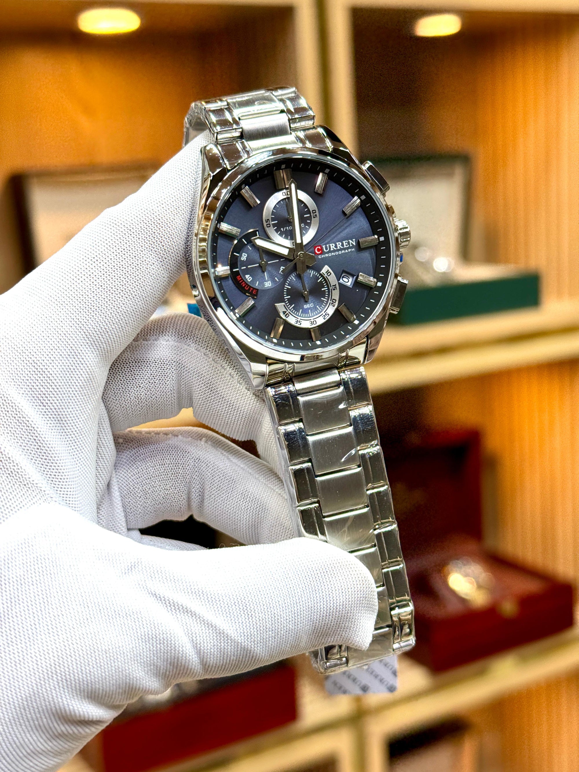 Curren Executive Chronograph - Chain