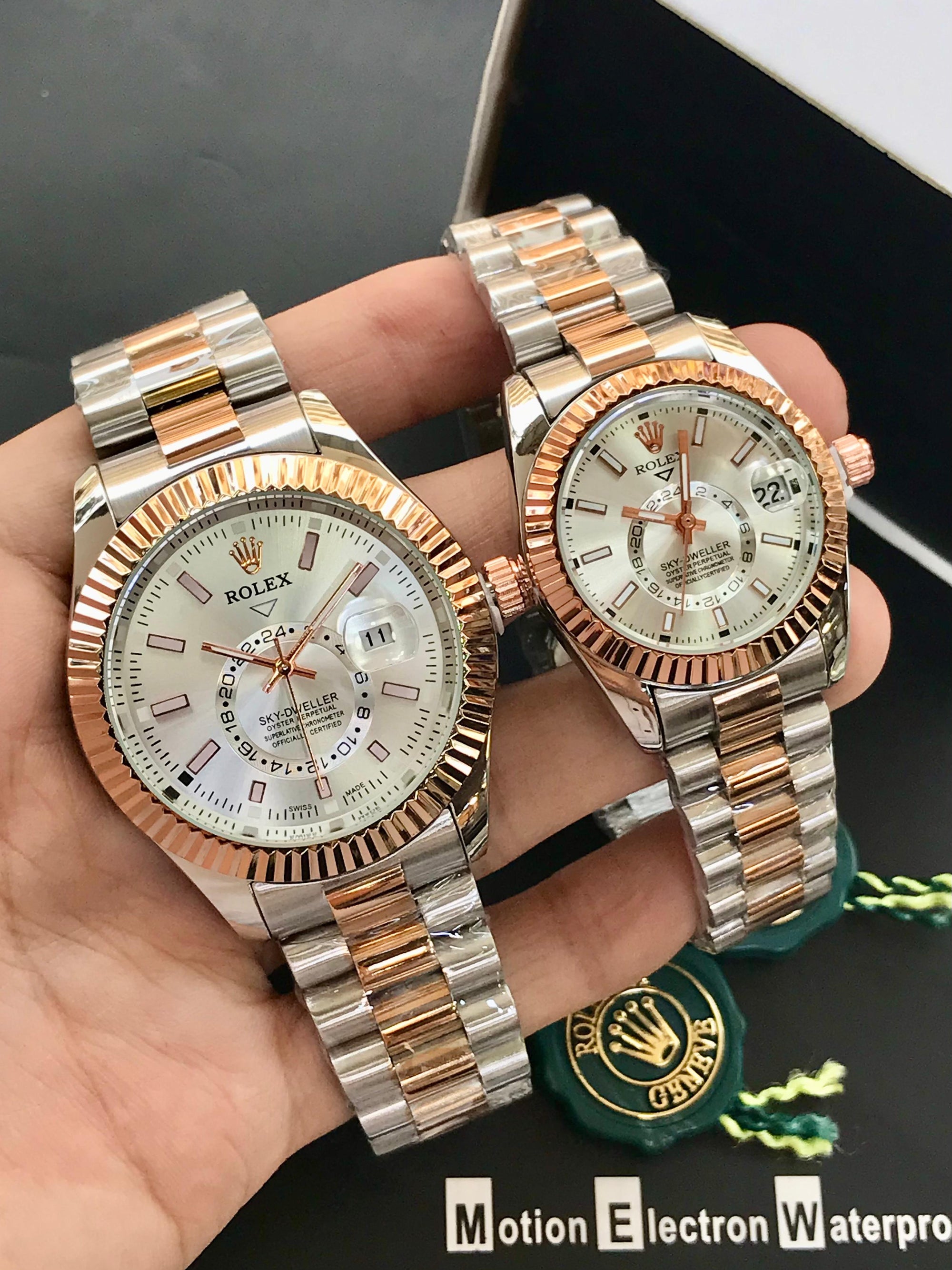 Rolex - Pair Watches - Two Tone