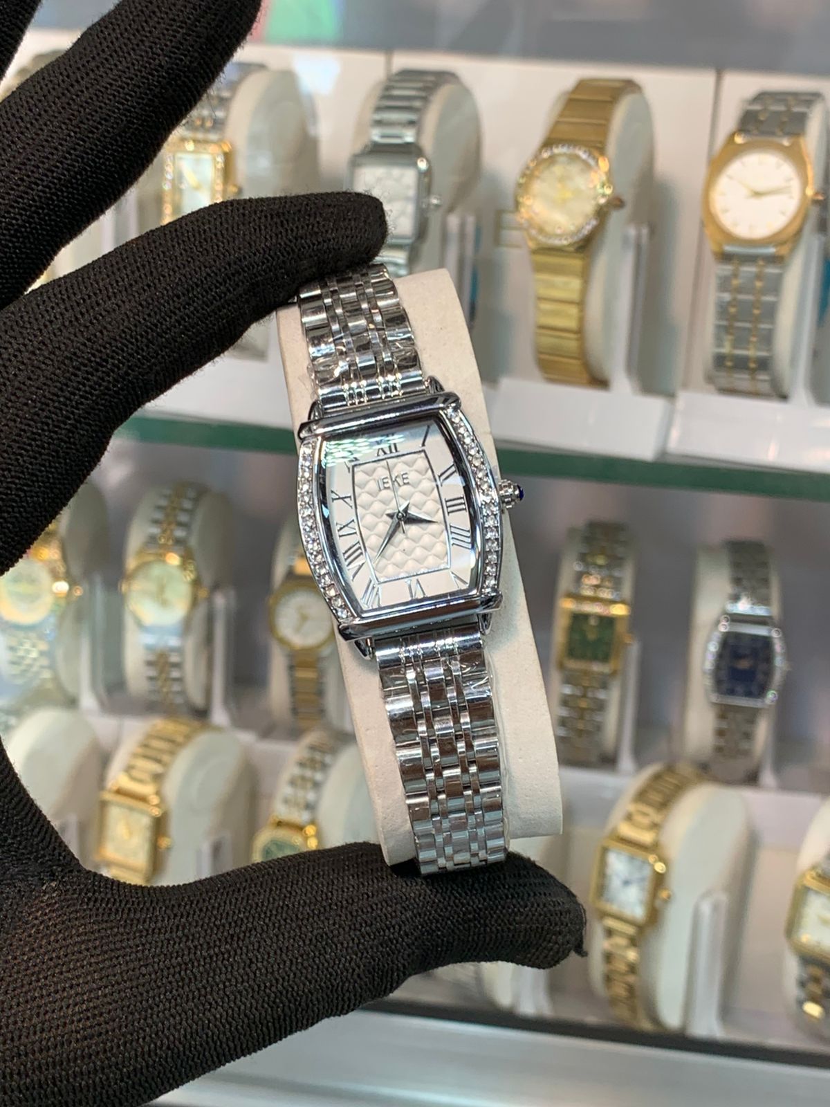 Ieke Ladies Watch - Silver Chain