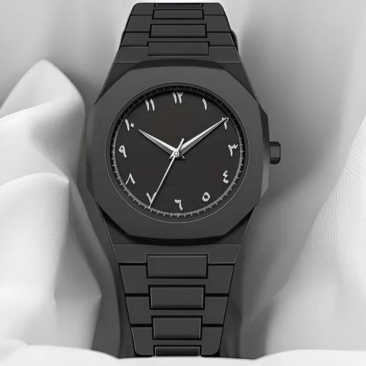 Black Arabic Aura Watch