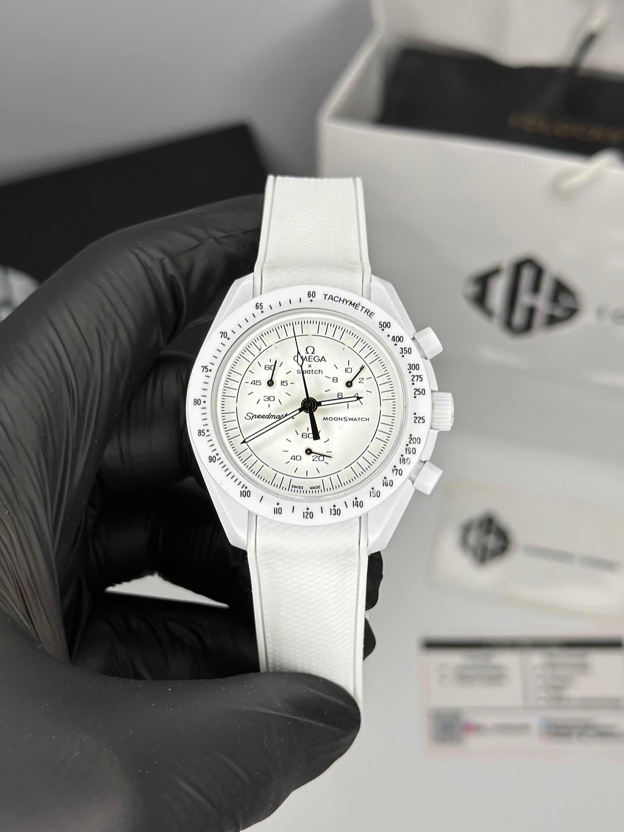 Omega x Swatch Speed-master Moon Swatch