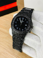 PP - NAUTILUS - ICED OUT - ARABIC DIAL