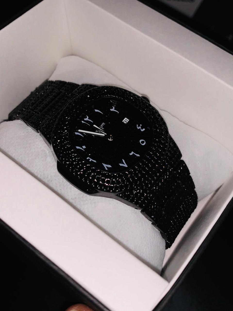 PP - NAUTILUS - ICED OUT - ARABIC DIAL