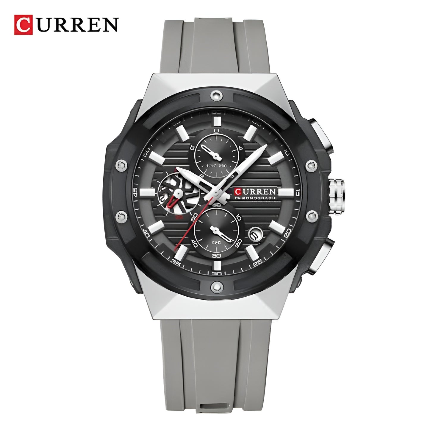 Curren Men's Strap Watch - Grey