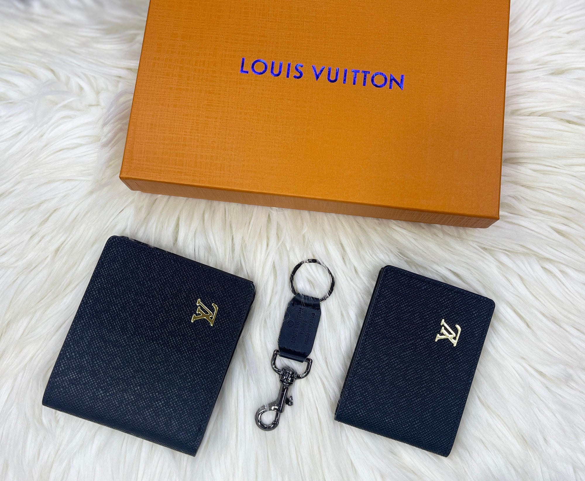 LV - MEN'S WALLETT - BLACK