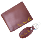 Wallet and Keychain Set