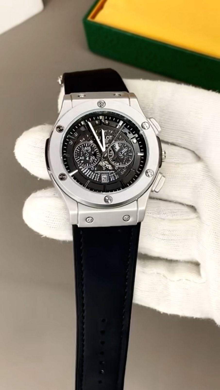 Hublot Strap - Skeleton Dial