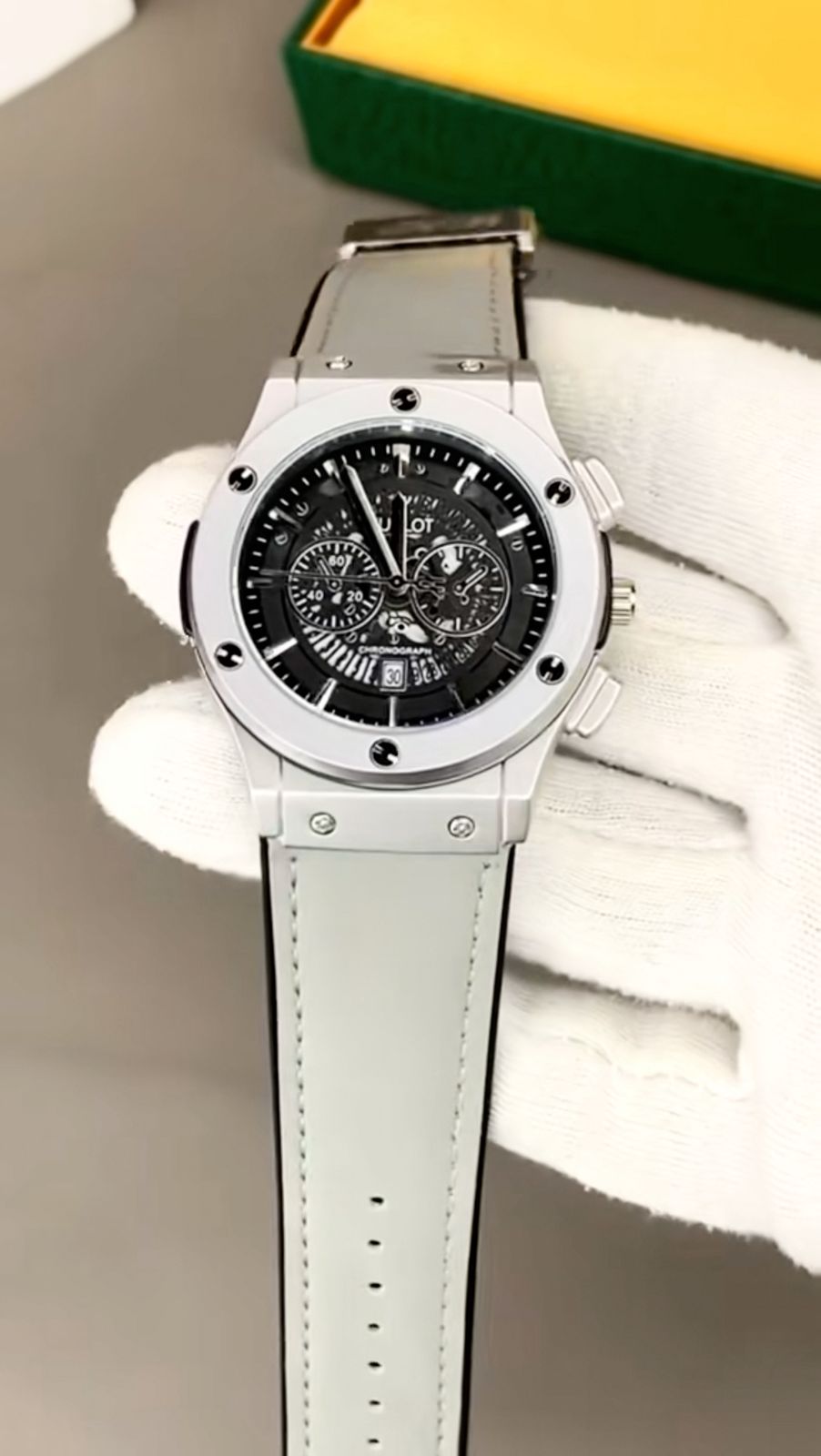 Hublot Strap - Skeleton Dial