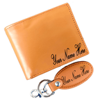 Wallet and Keychain Set