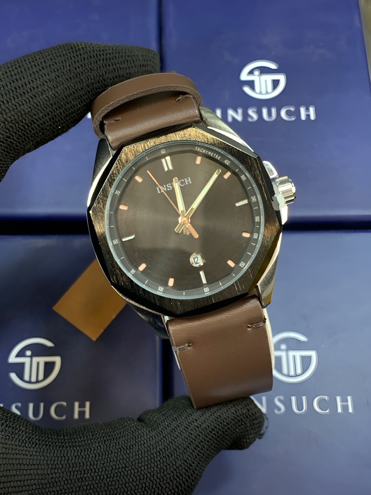 INSUCH - Dark Brown Strap