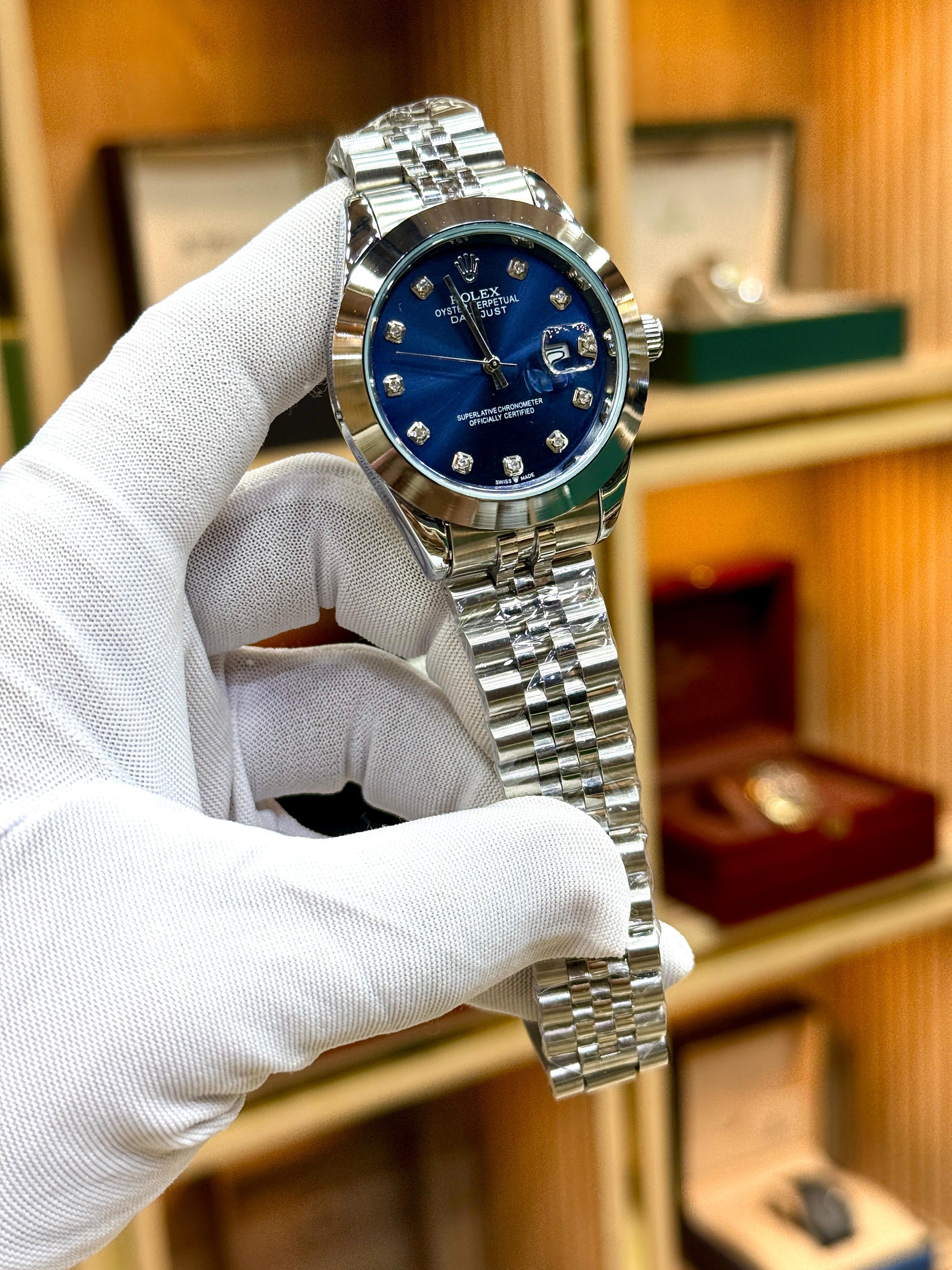 ROLEX - Semi-Auto - Stone Dial