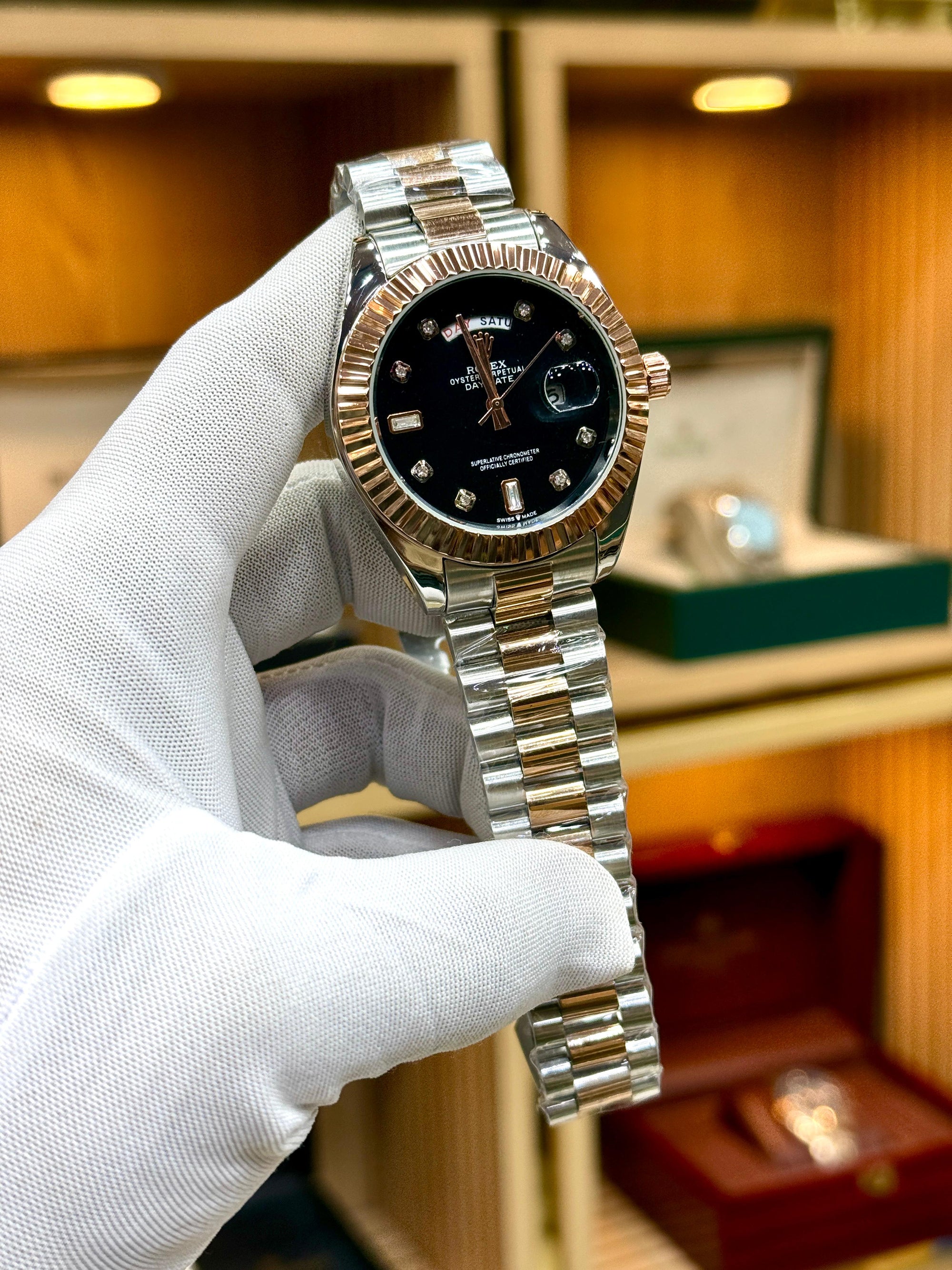 ROLEX Day Date Two Tone