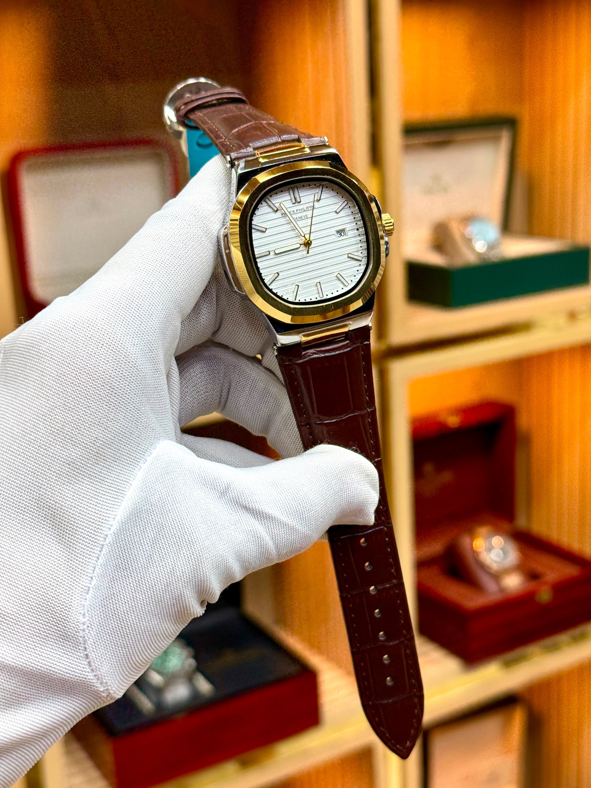PP -NAUTILUS - STRAP - TWO TONE