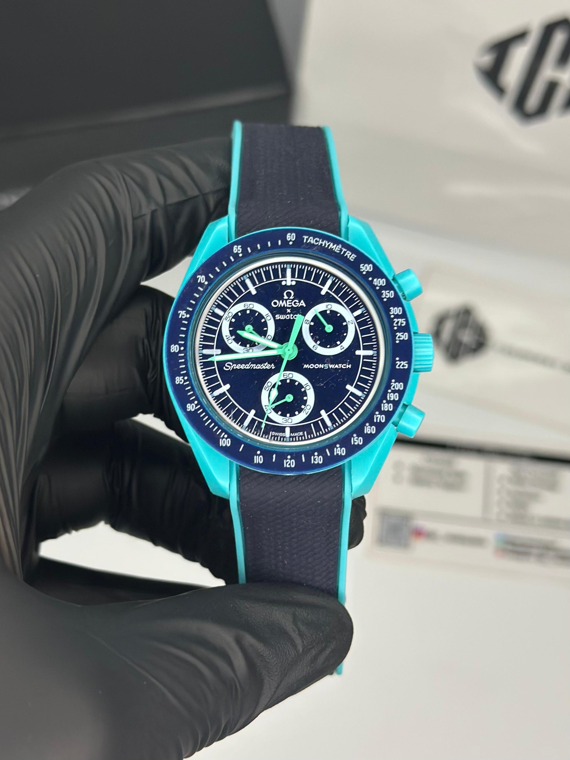 Omega x Swatch Speed-master Moon Swatch
