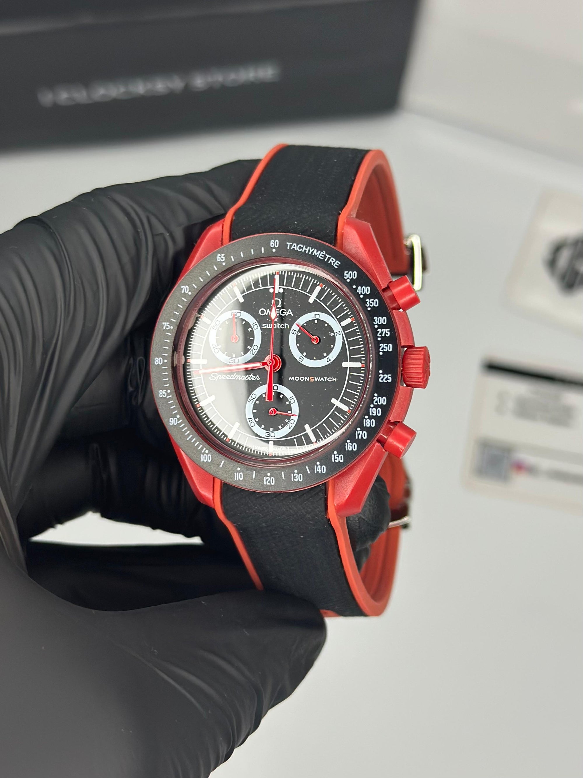 Omega x Swatch Speed-master Moon Swatch