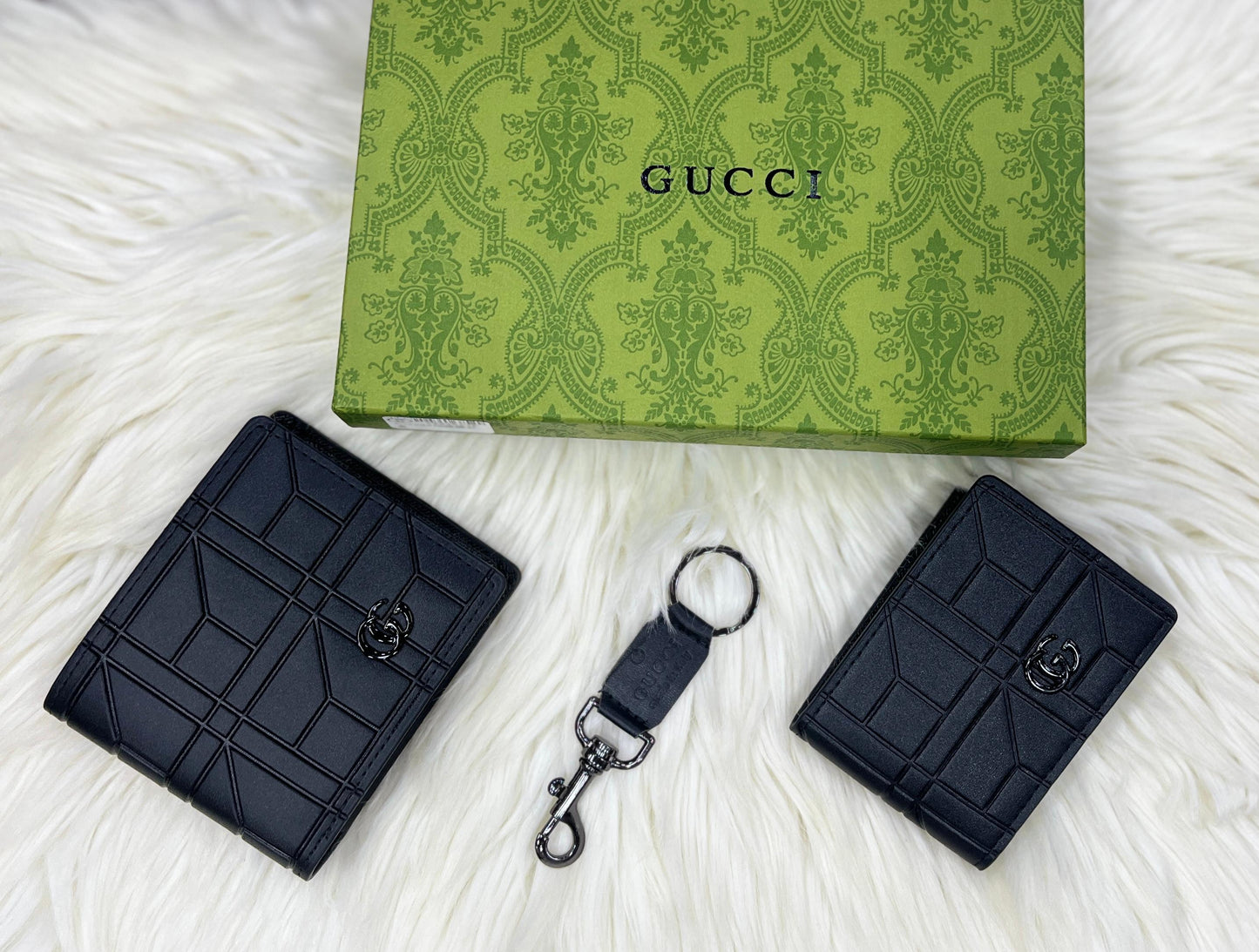 GUCCI - MEN'S WALLET - BLACK