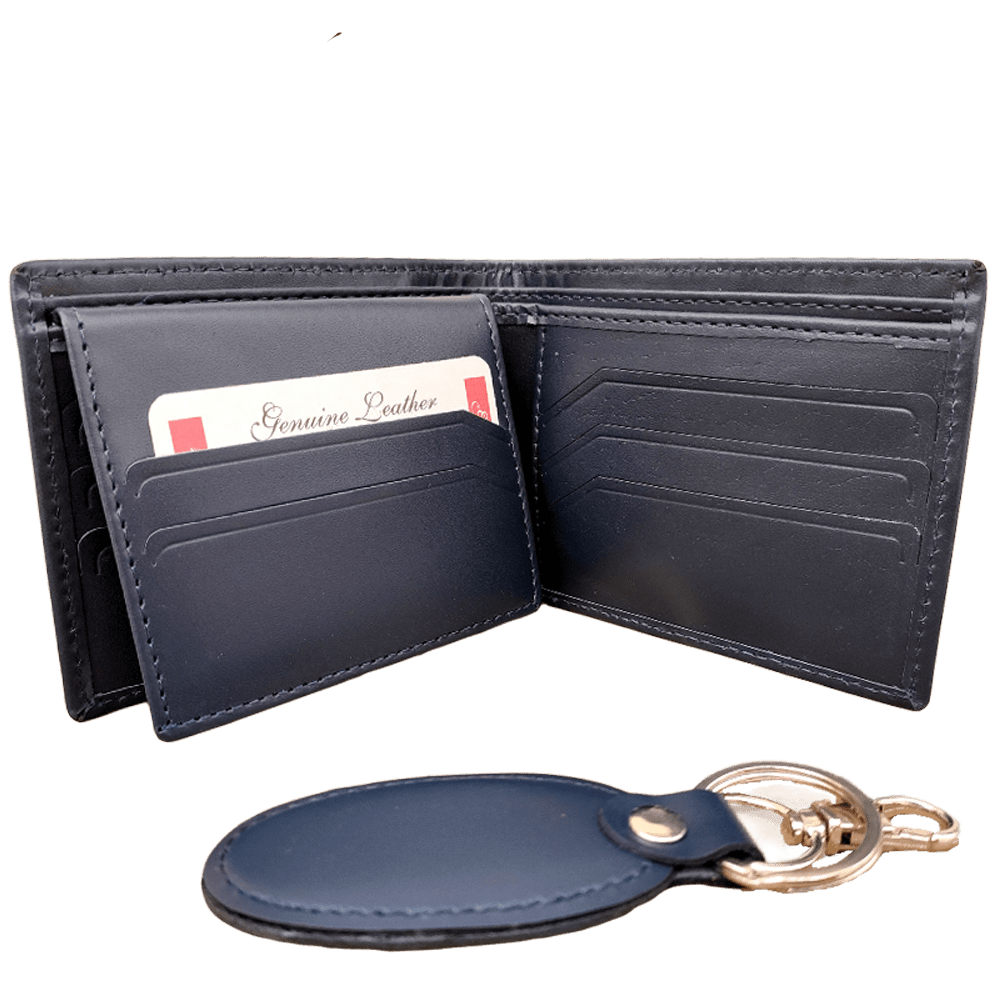 Wallet and Keychain Set