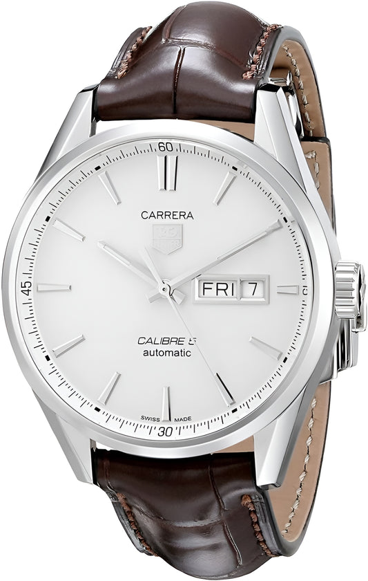 Tag Heuer Carrera - White/Brown