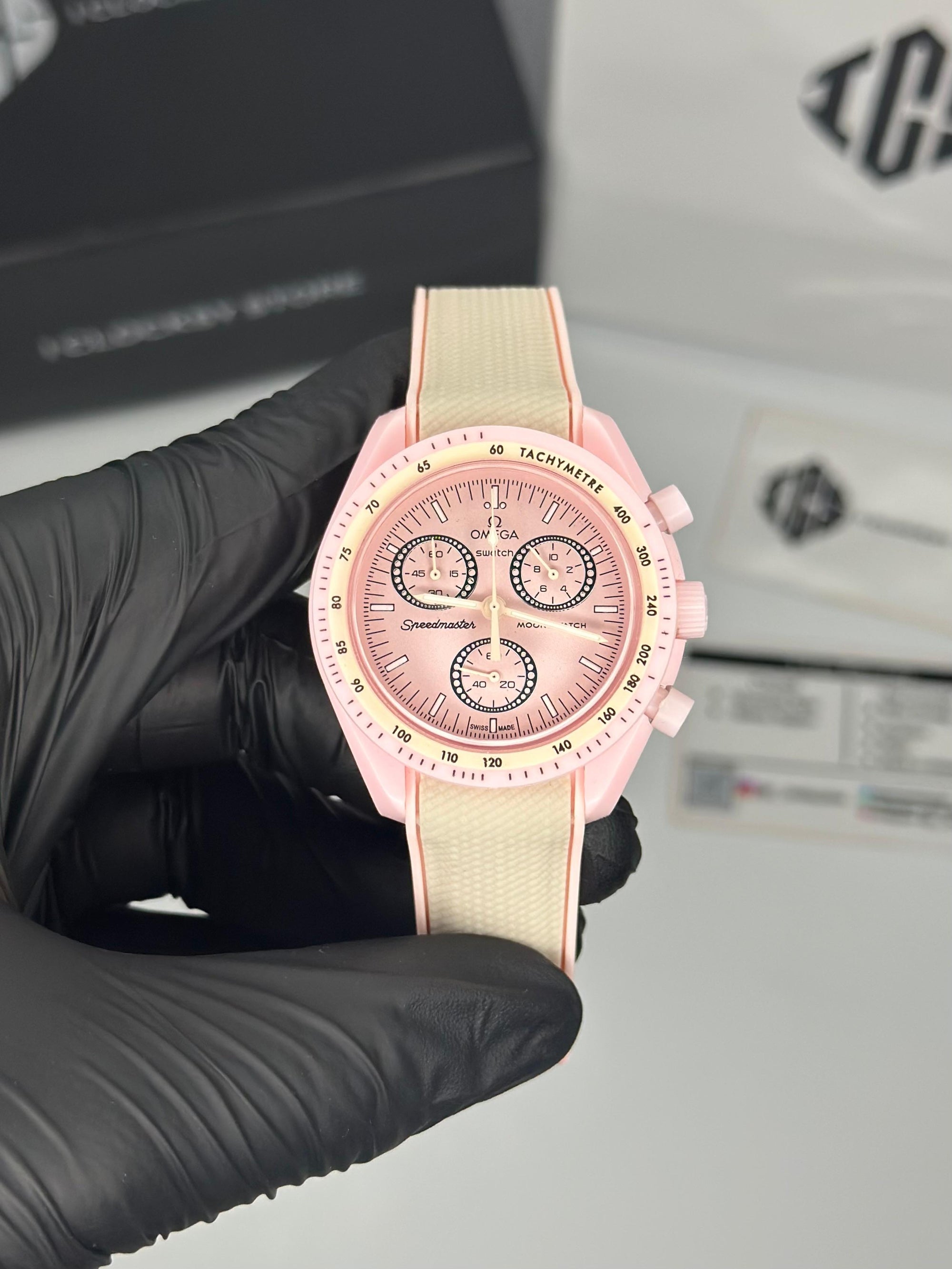 Omega x Swatch Speed-master Moon Swatch