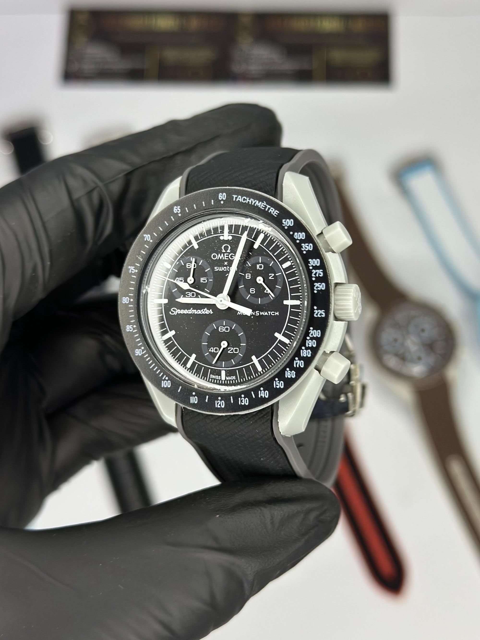Omega x Swatch Speed-master Moon Swatch