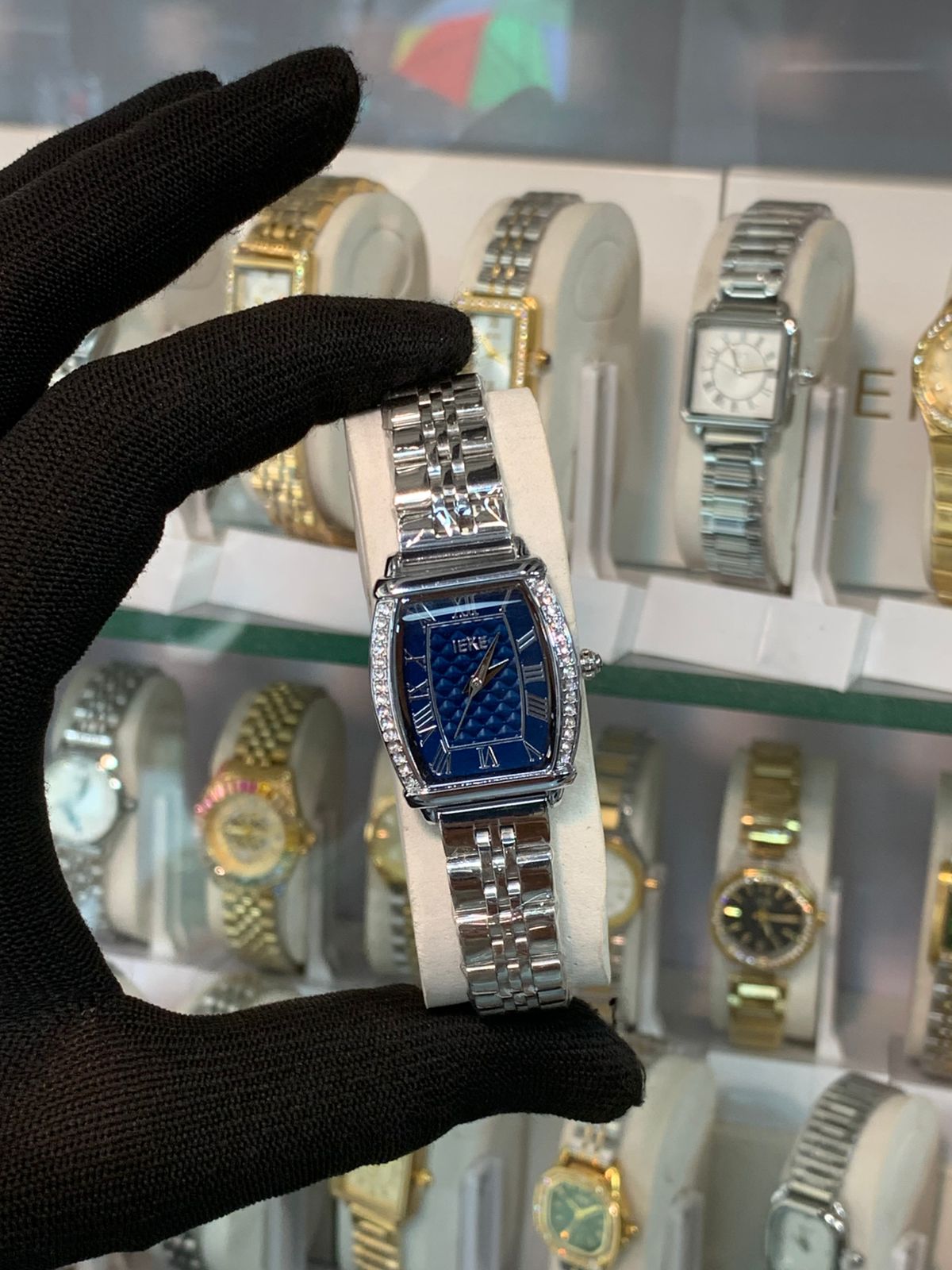 Ieke Ladies Watch - Silver Chain