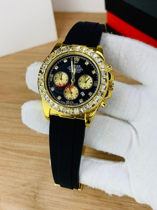 RLX - DAYTONA - STRAP - GOLDEN DIAL