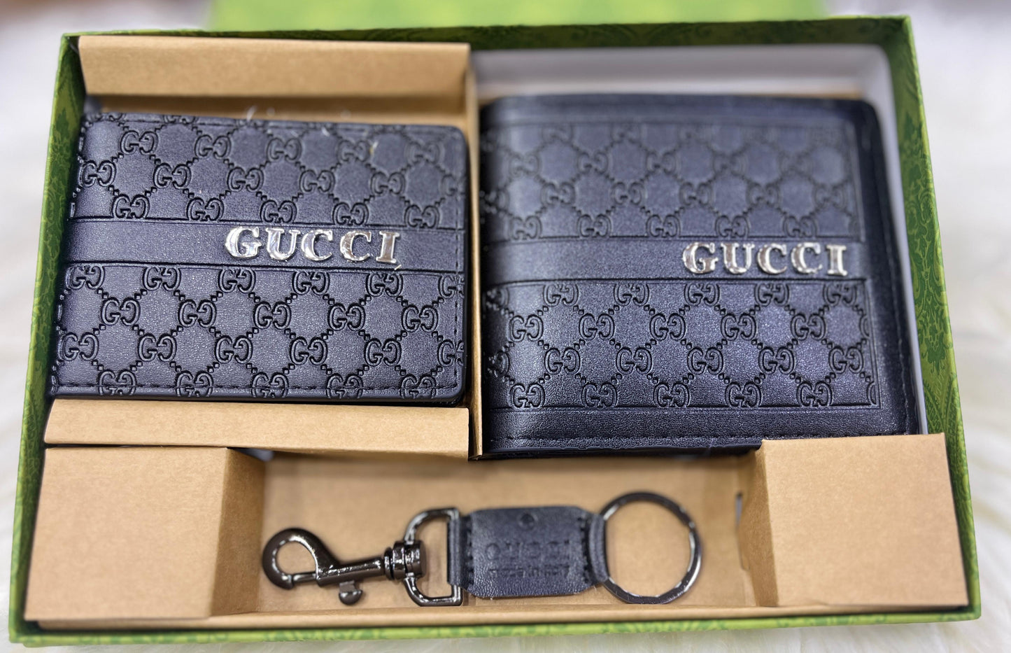 GUCCI - MEN'S WALLET - BLACK